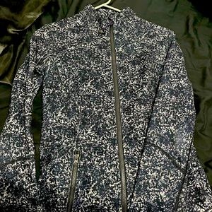 Lulu lemon define jacket size 4 speckled Euc